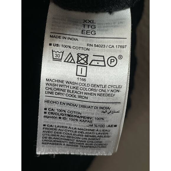 Old Navy Black Smocked Tiered Cami Dress  XXL Pockets Womens Midi Sleeveless - Picture 5 of 8